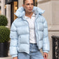 Glossy Puffer Coat