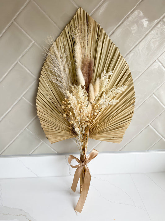 Natural Dried Fan Bouquet