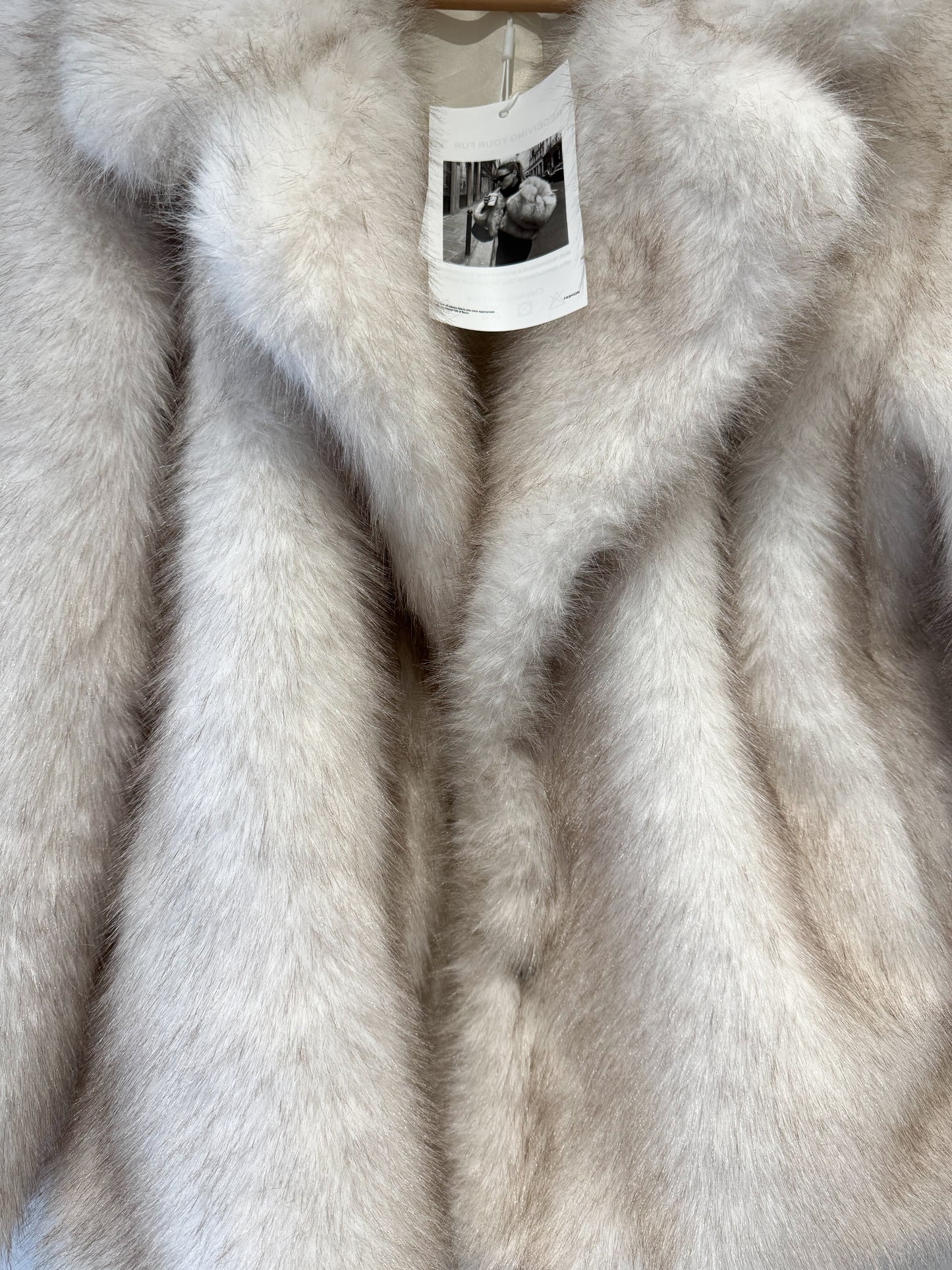 Fox Faux Fur Coat