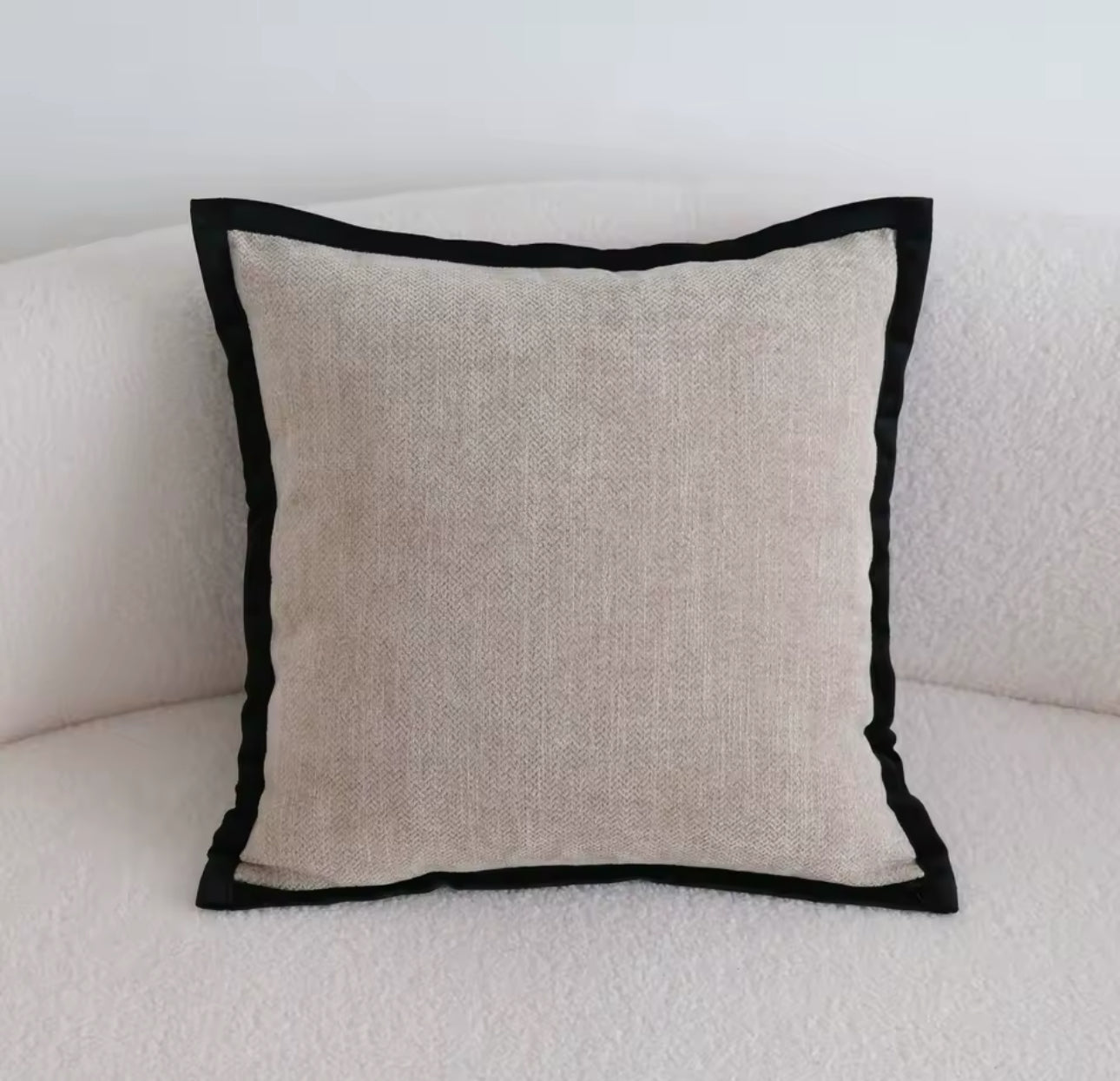 Milk Coffee Duck Feather Cushion