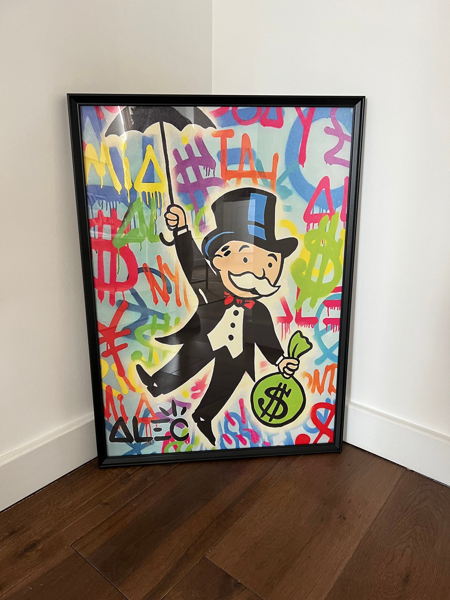 Monopoly Cotton Canvas Print