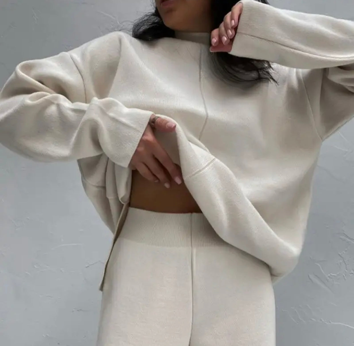 Knitted Loungewear Co-Ord Set