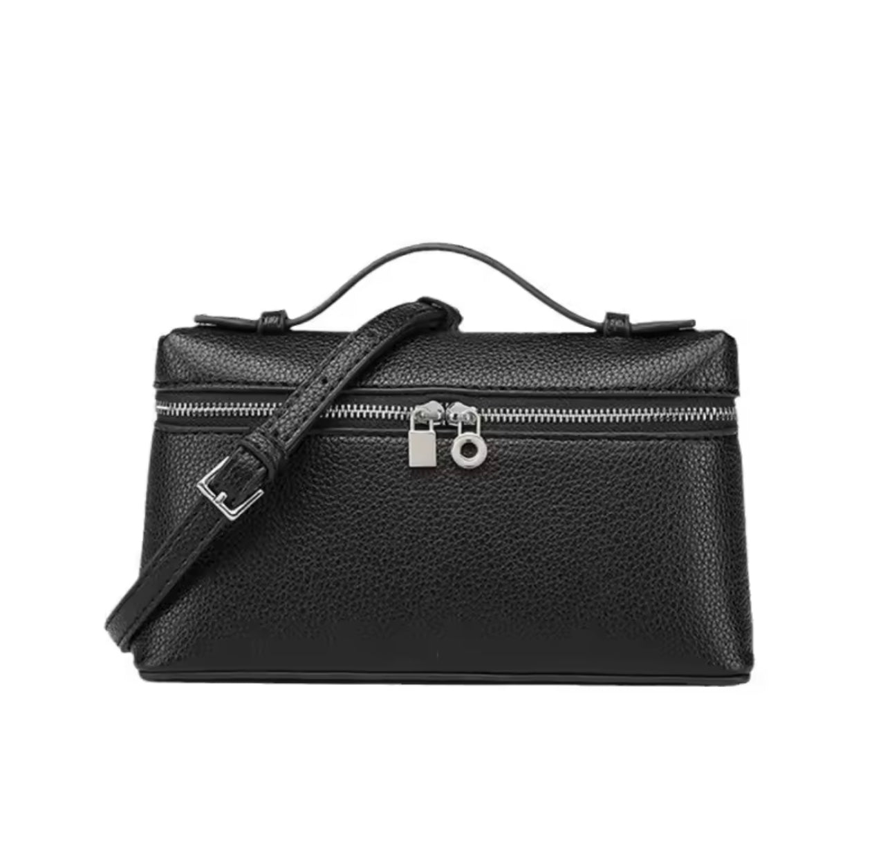 Mini Black Leather Bag