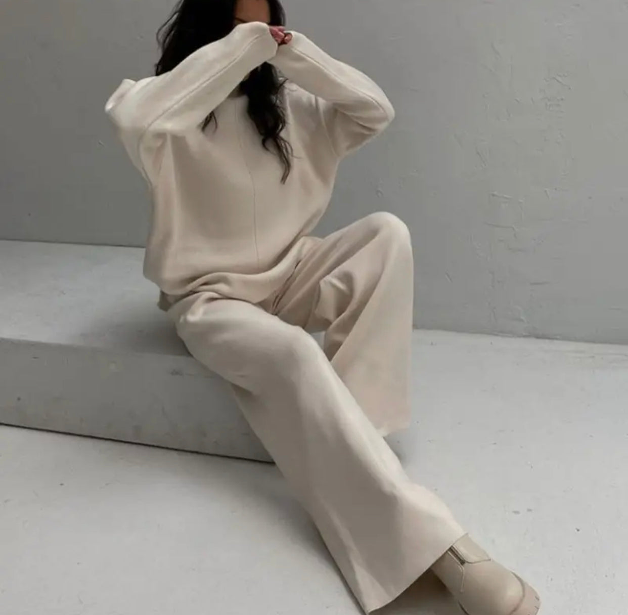 Knitted Loungewear Co-Ord Set