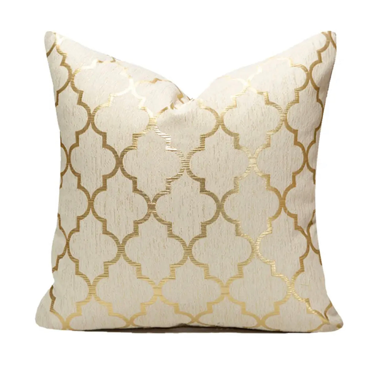 Gold Geo Cushion Cover