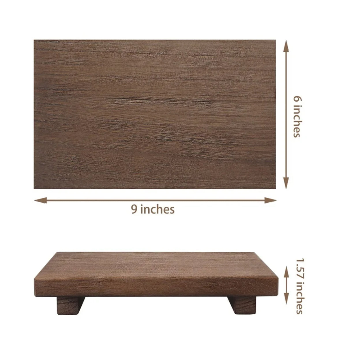 Natural Wooden Decor Stand