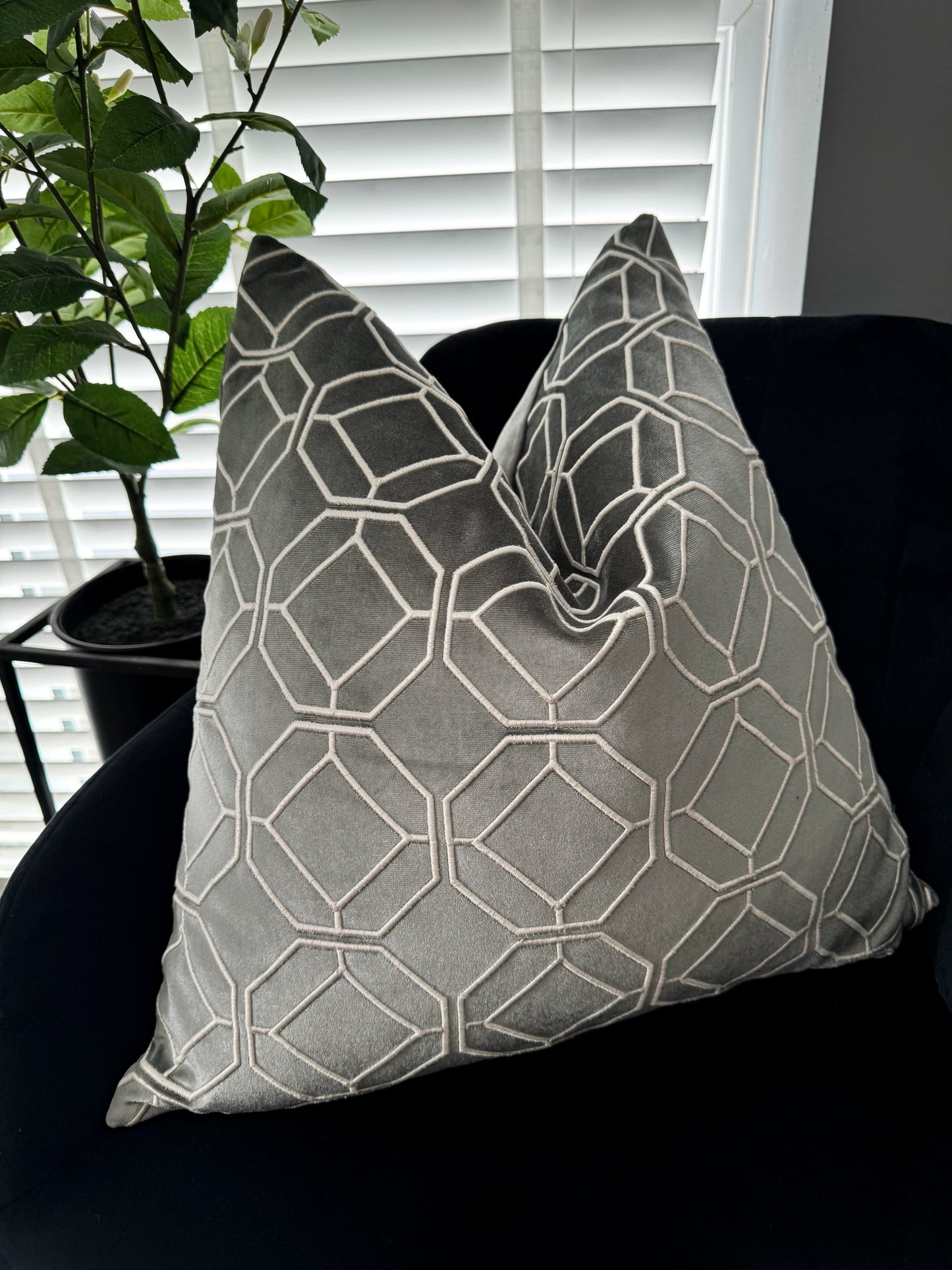 Large Gioa Embroidered Cushion Cover