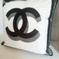 Black and White CC Cushion Cover