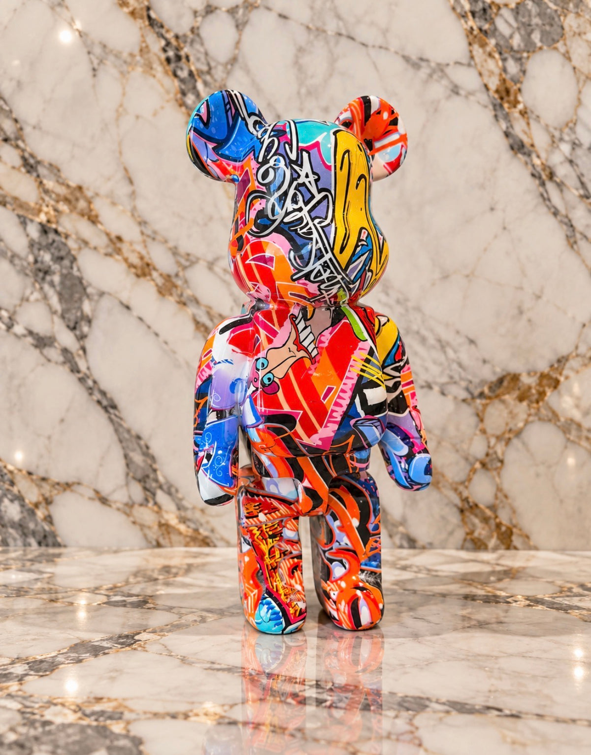 Large Graffiti Bear Brick