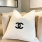 Cream & Black Coco Bespoke Cushion Cover