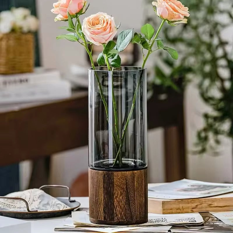 Dea Wooden Vase