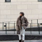 Brown Bear Faux Fur Coat