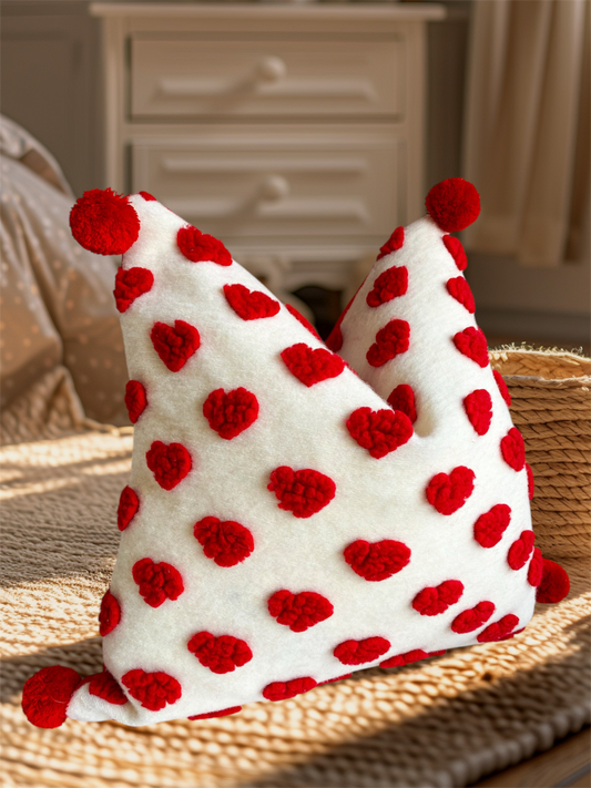 Love Heart Cushion Cover