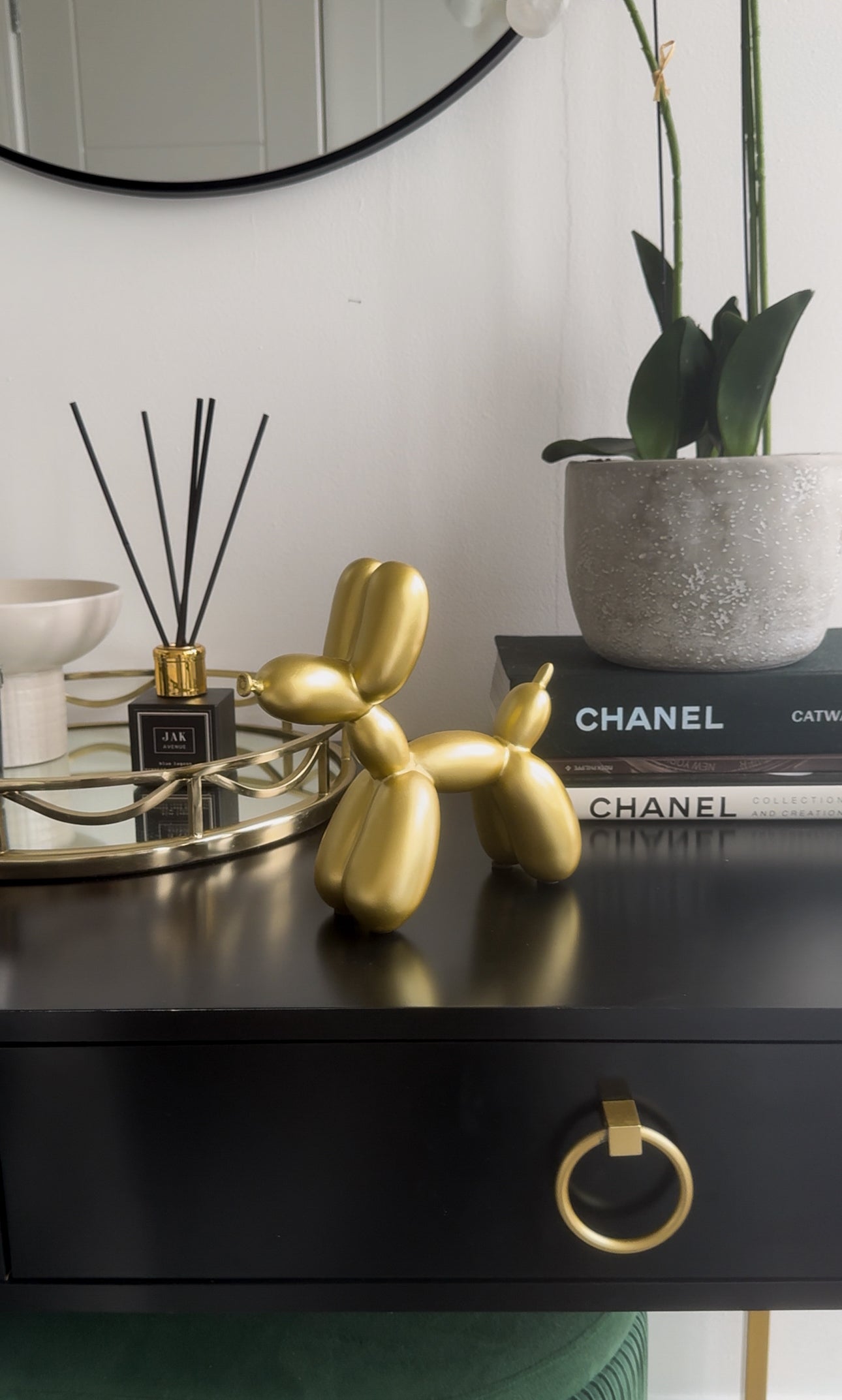 Gold Balloon Dog
