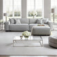 Grey Pebble Boucle Sofa