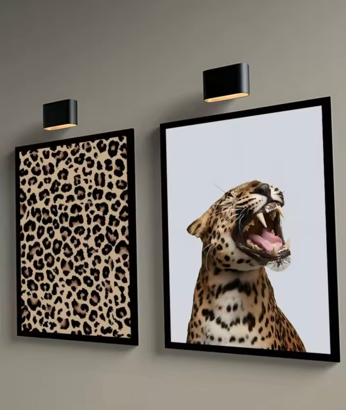 Leopard Cotton Canvas Pictures