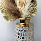 Gold Ceramic Large Vase