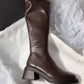 Square Toe Riding Boots