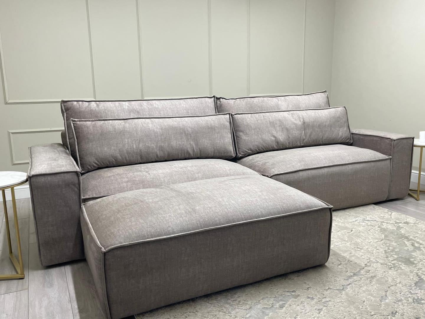 Hamlet Taupe 4 Seater Sofa