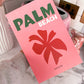 Pink Palm Beach Openable Coffee Table Book Box