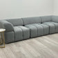 Deco Spacious Three Seater Sofa