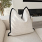 Two Tone Natural Cushion Cover