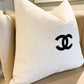 Cream & Black Coco Bespoke Cushion Cover