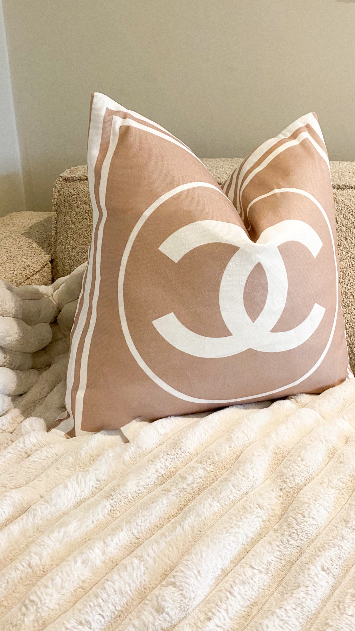 Camel Cushion Cover