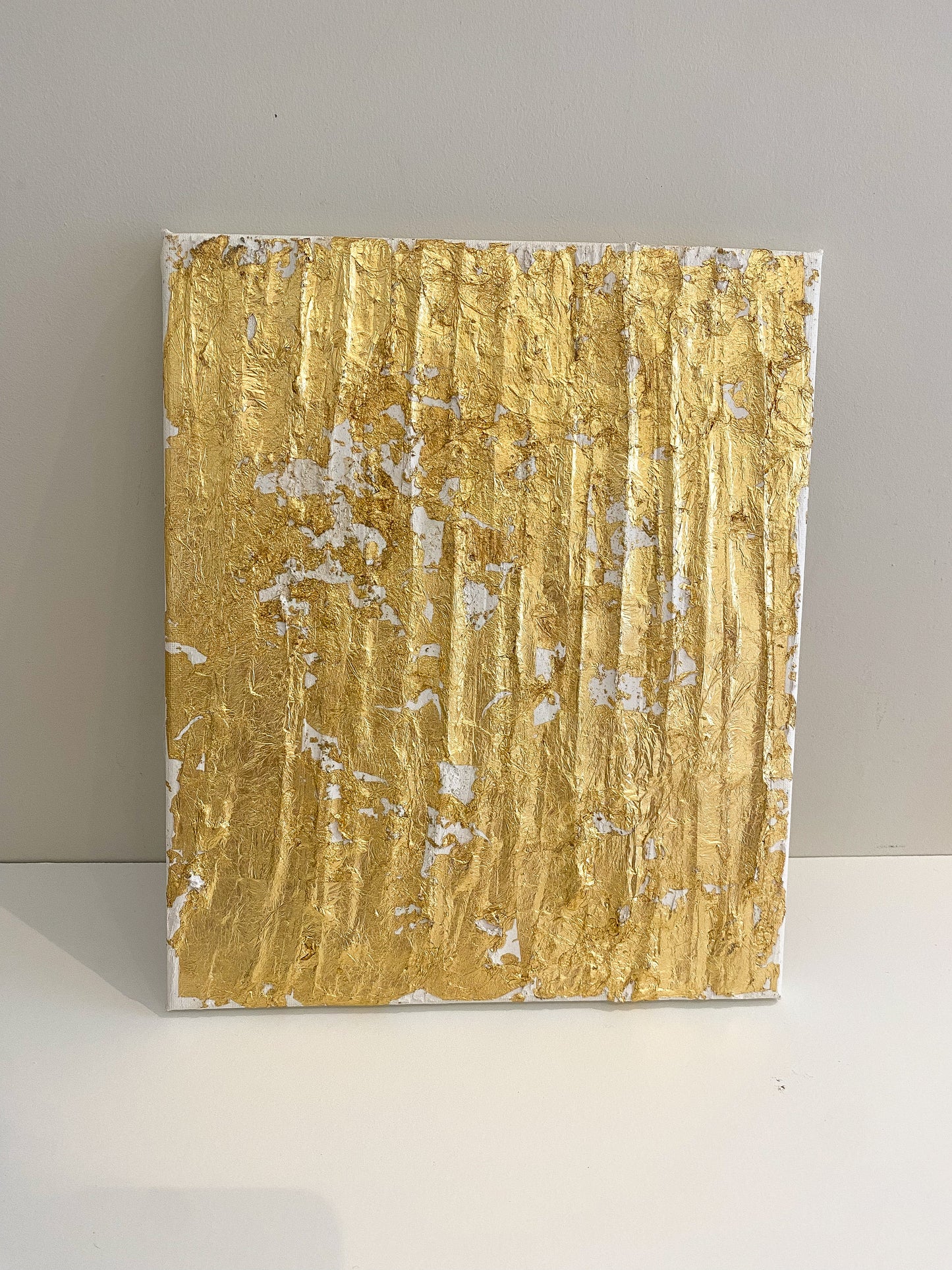 Textured Art Gold Design Canvas