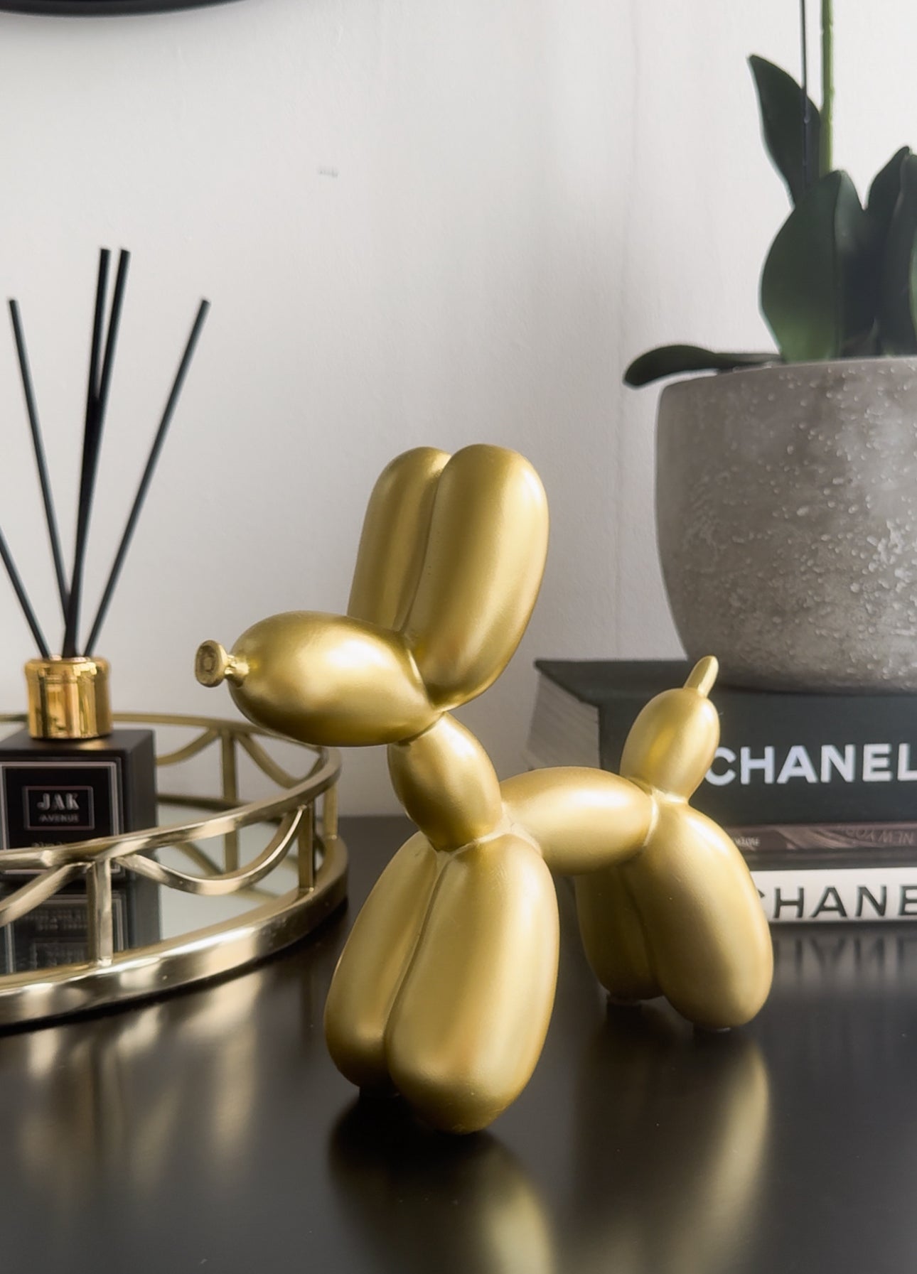 Gold Balloon Dog