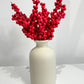 Red Berries and Vase