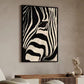 Black and White Zebra Cotton Canvas Picture