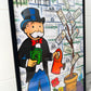 Ready to Hang Framed Monopoly Money Tree Picture