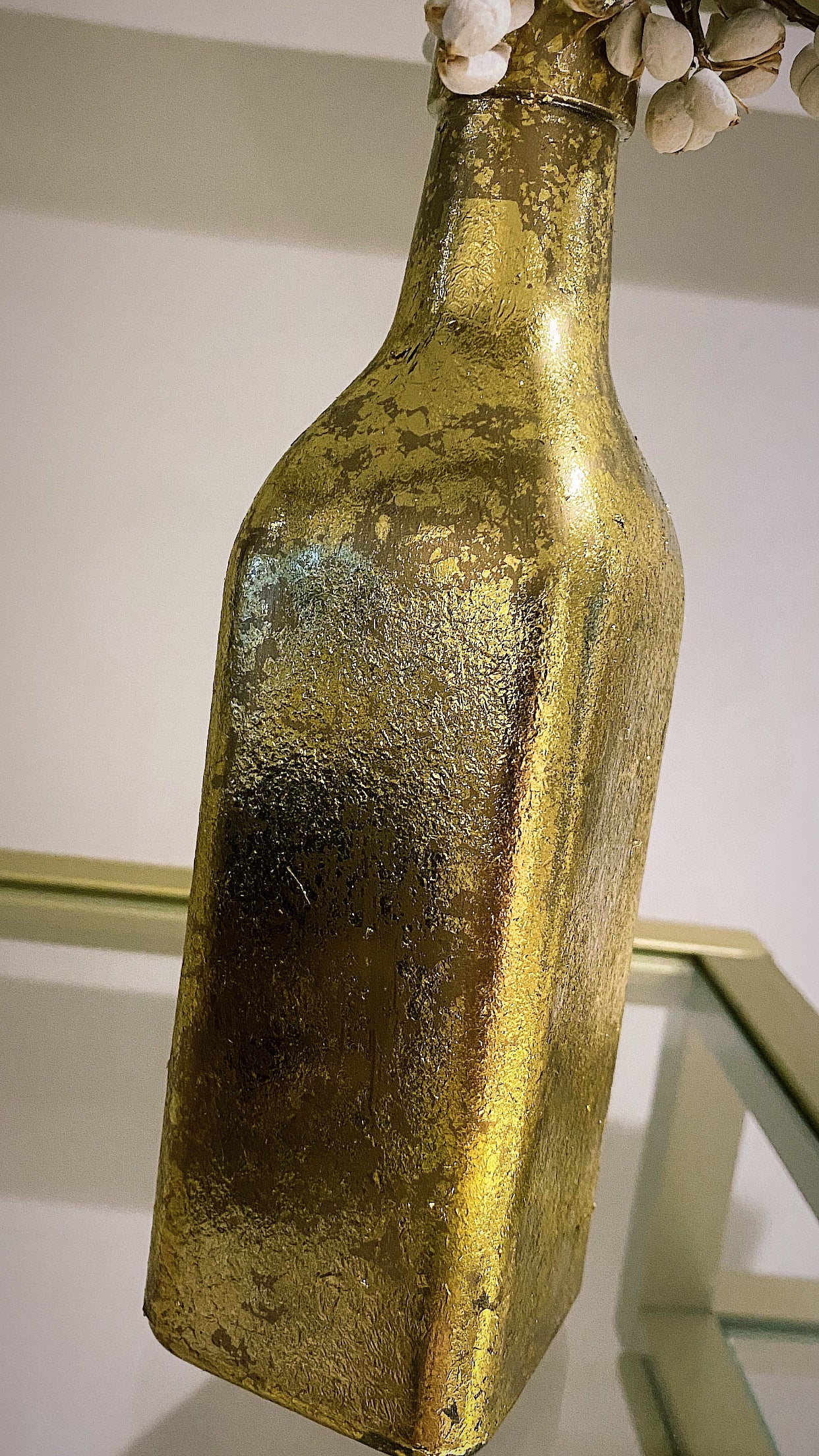 Gold Foil Vase