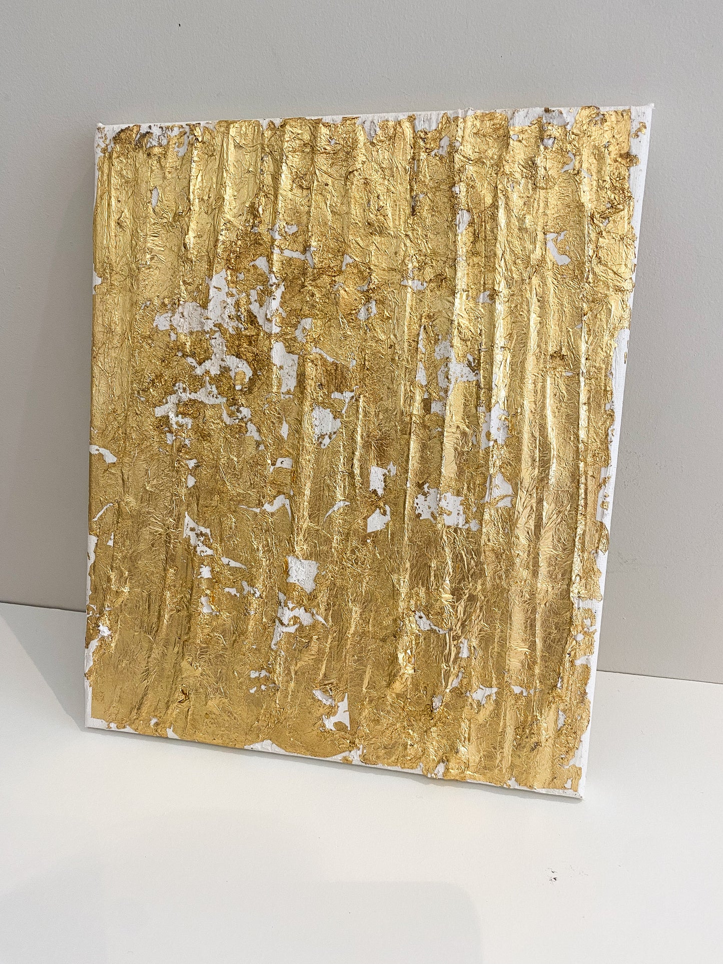 Textured Art Gold Design Canvas