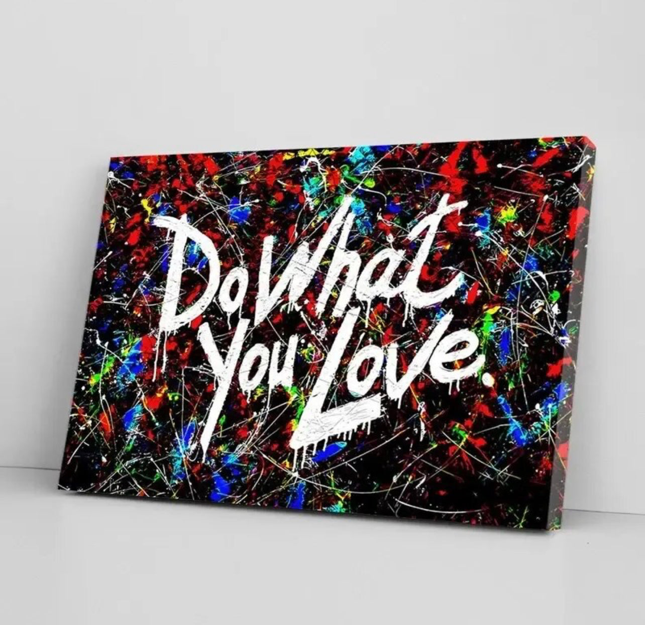 Do What You Love Cotton Canvas Print