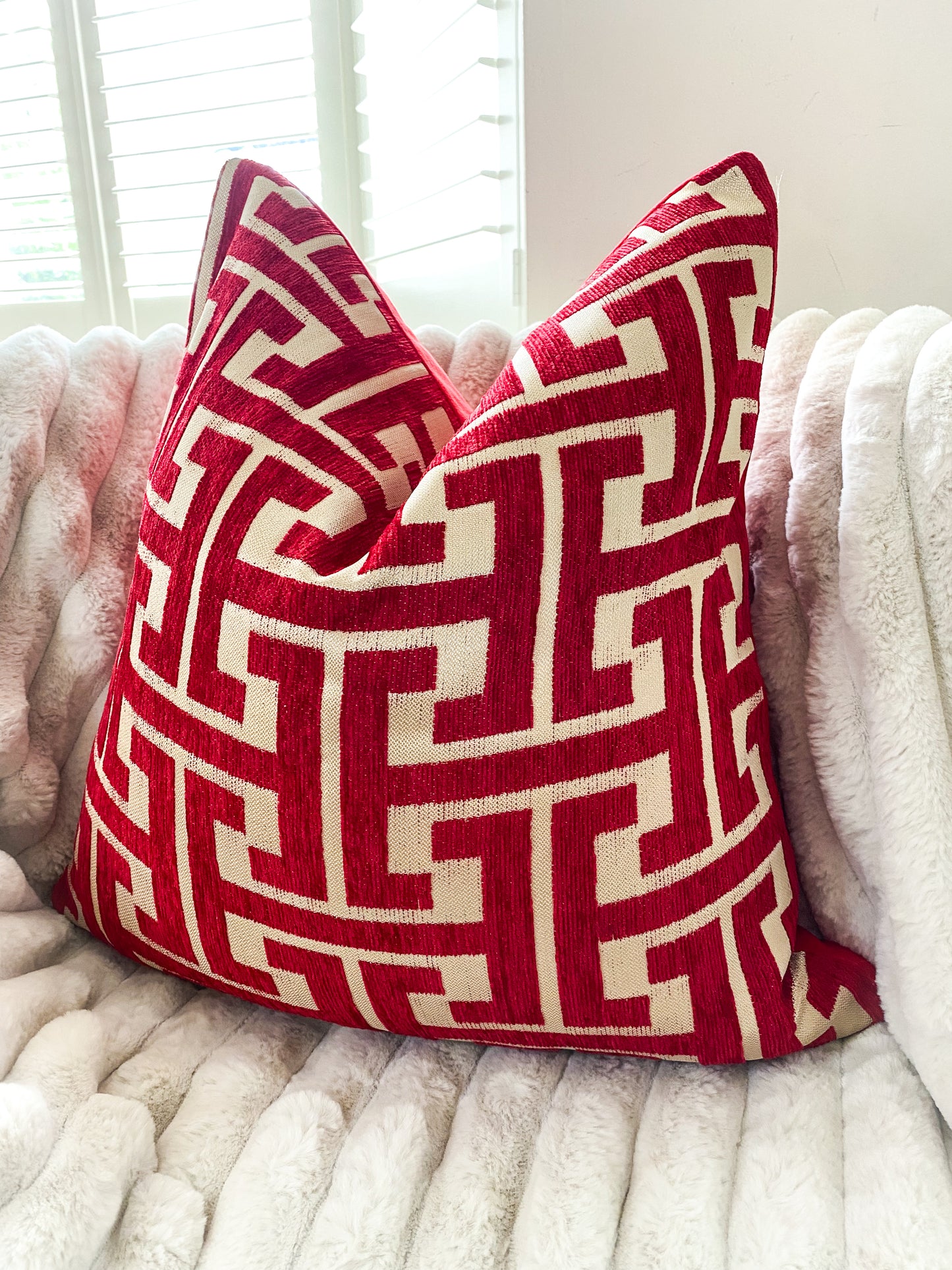 Ruby Woo Cushion Cover