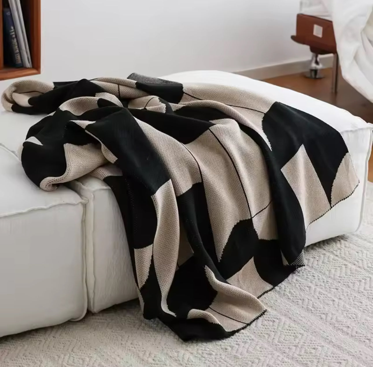 Kofi Knitted Throw / Blanket