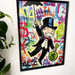 Monopoly Cotton Canvas Print