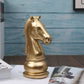 Golden Horse Chess Piece Ornament