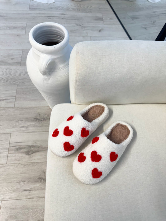 Love Heart Slippers