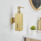 Brushed Gold Mounted Soap Dispenser