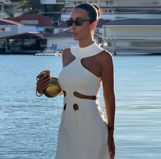 GiJi Cut Out Dress