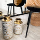 Gold Ceramic Large Vase