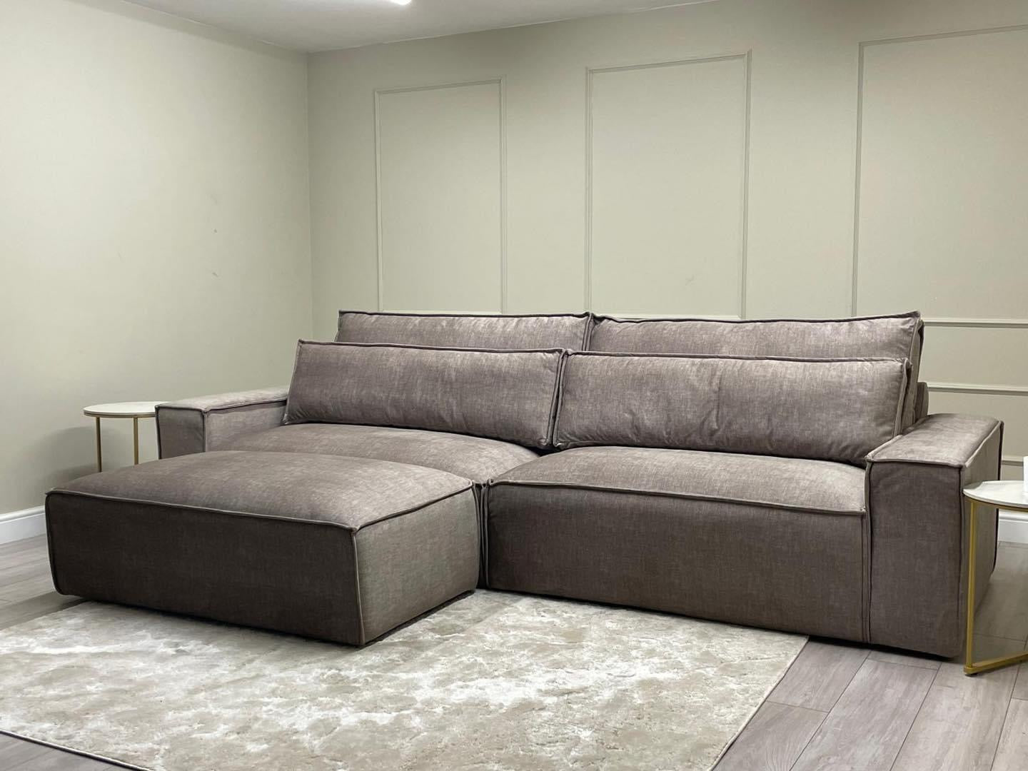 Hamlet Taupe 4 Seater Sofa