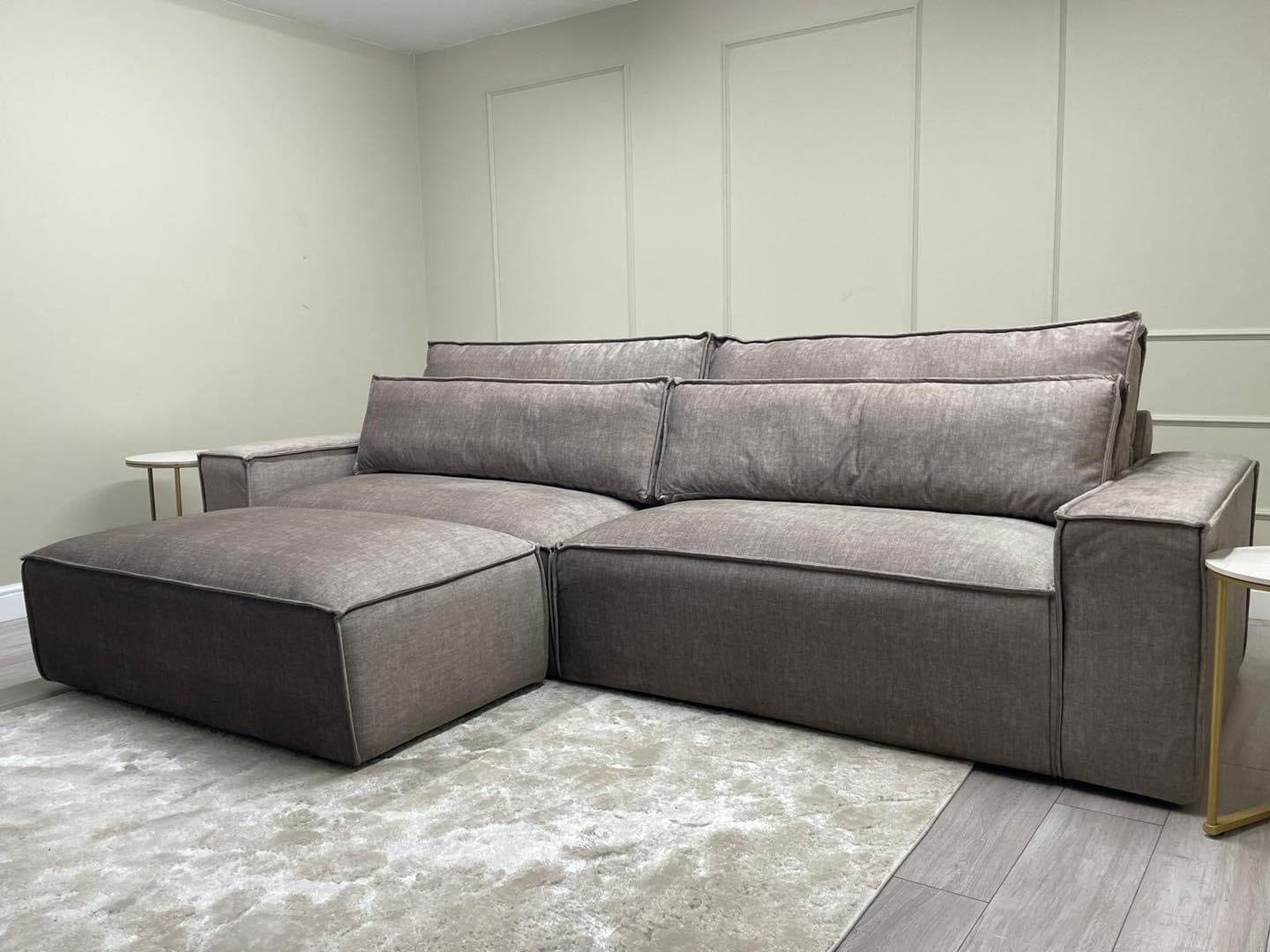 Hamlet Taupe 4 Seater Sofa