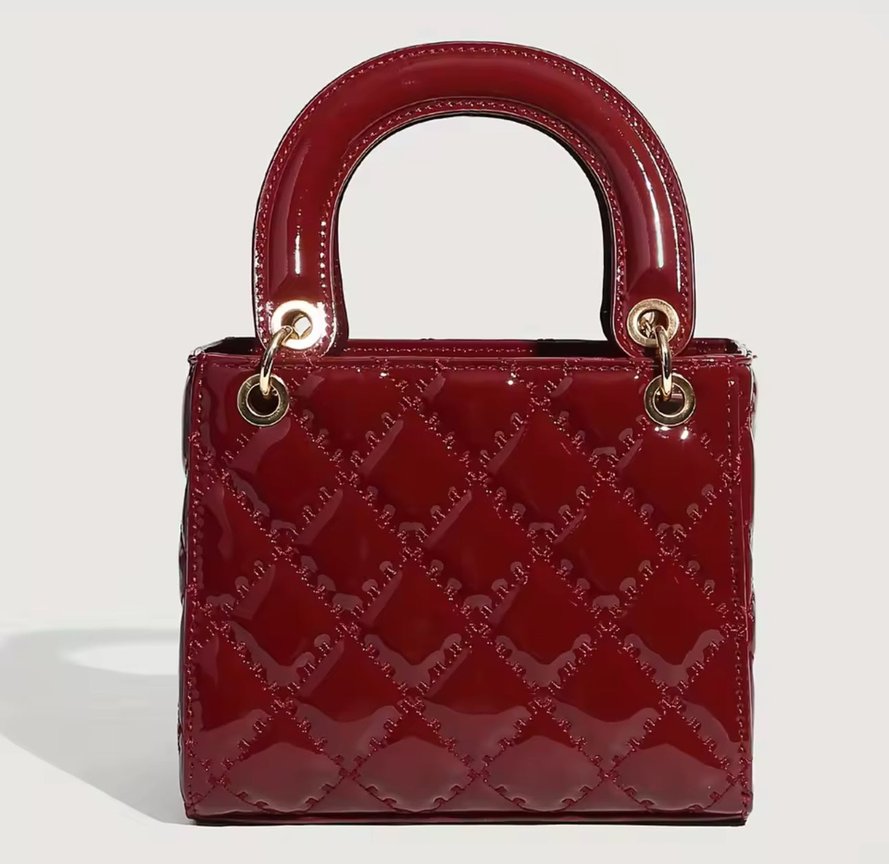 Wine Red Boutique Handbag