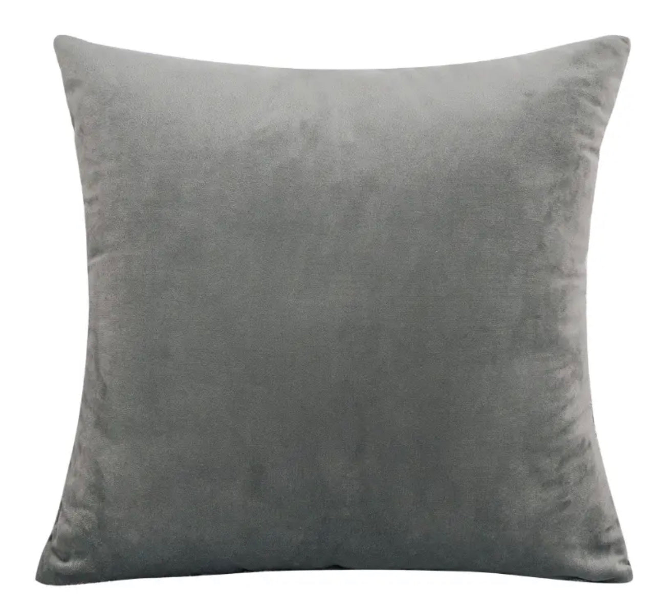 Grey shop suede cushions