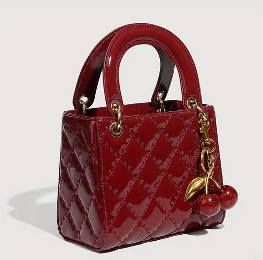Wine Red Boutique Handbag