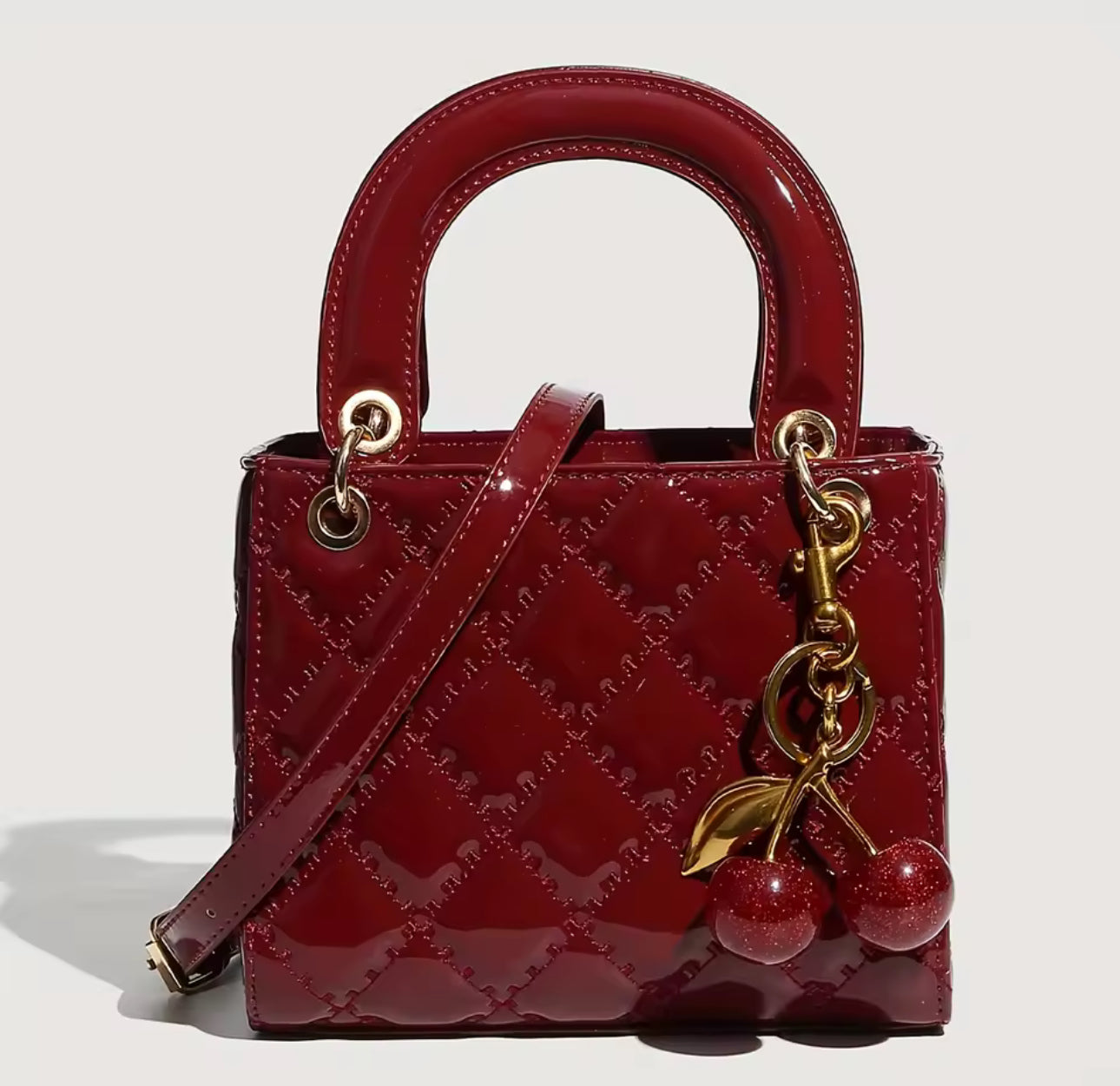 Wine Red Boutique Handbag
